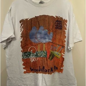 VINTAGE Woodstock NIN 94 Concert T shirt LK New XL. NIN PRIMUS